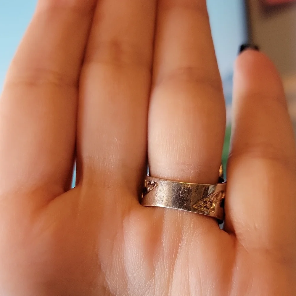 Vintage Jay King Desert Rose Trading Southwestern Sterling Silver Ring - Picture 8 of 11